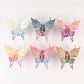 Beau - Gradient Butterfly Design Plastic Claw Clip