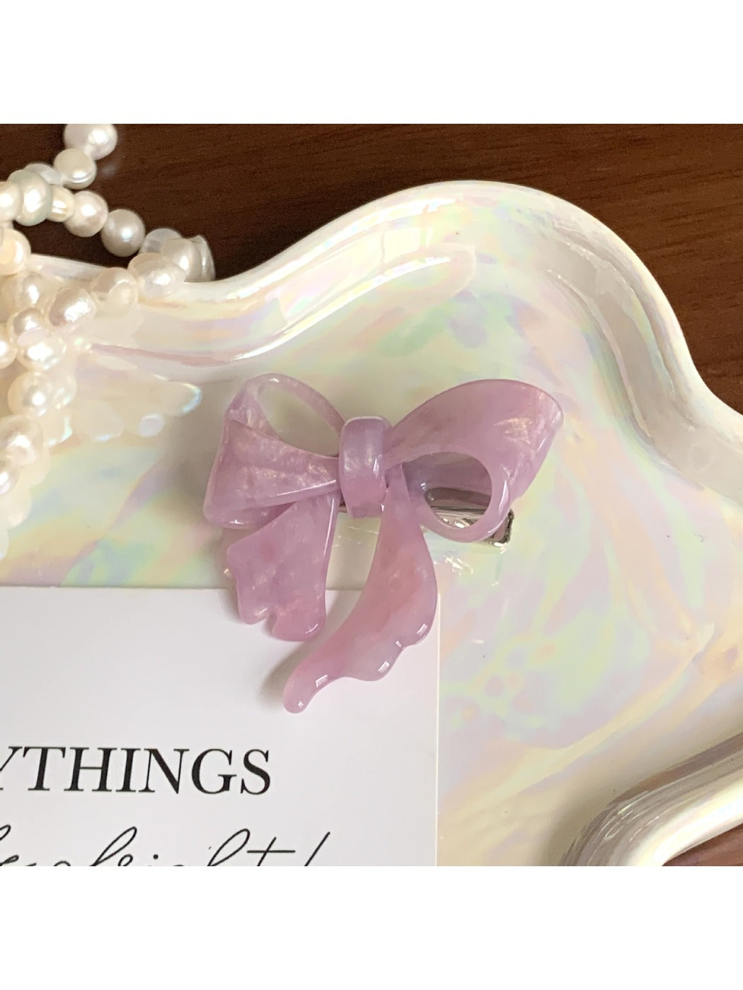 Beau - Bow-Shaped Hair Clip