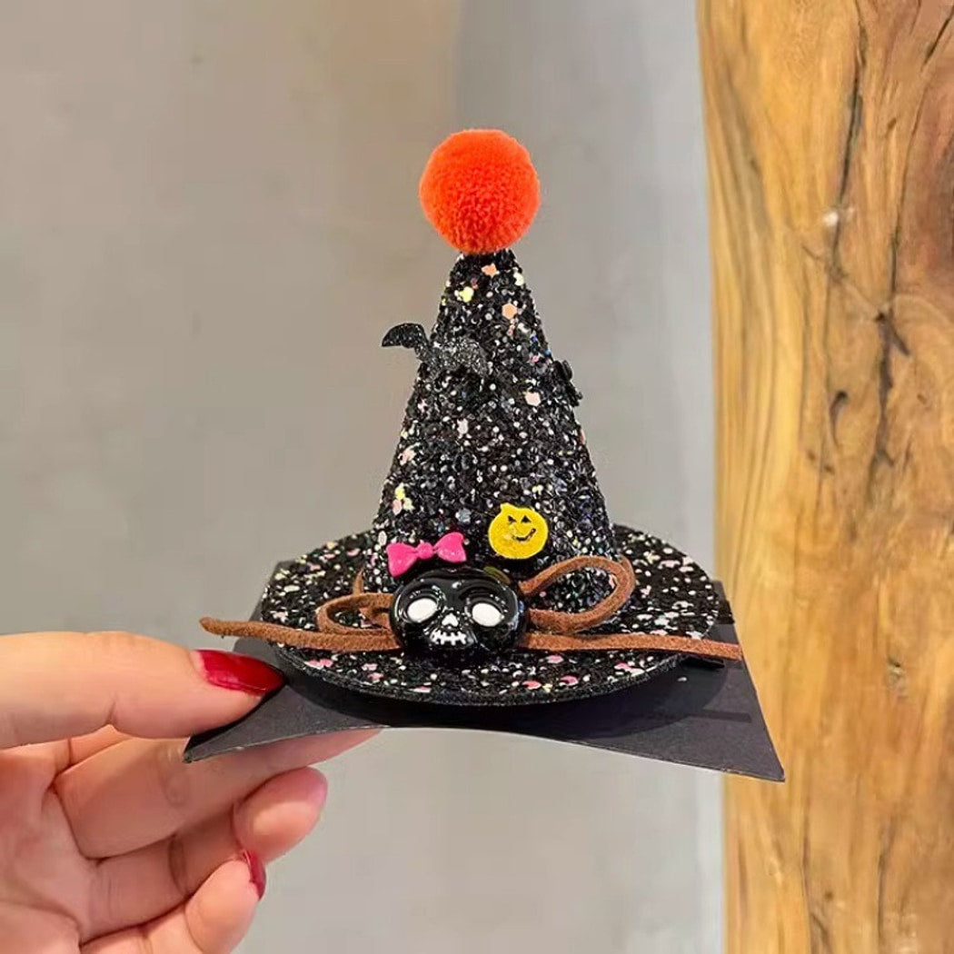 Gifty - Dark Style Halloween Bat Bow Hat Hair Clip