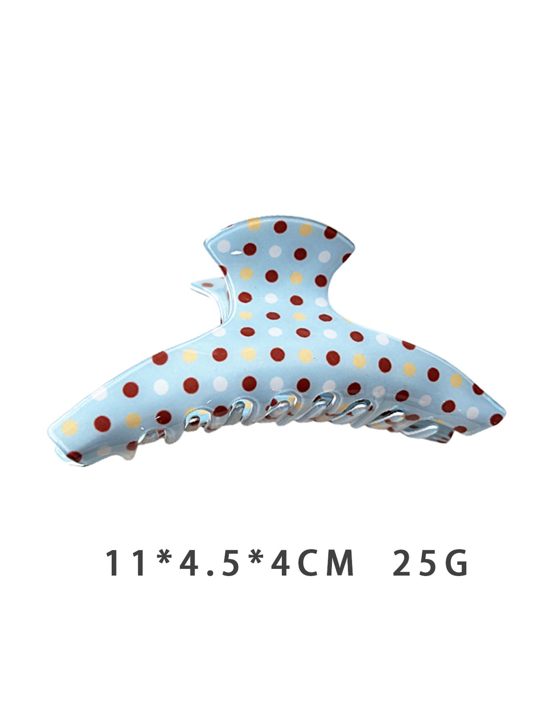 Beau - Modern Minimalist Polka Dot Claw Clip