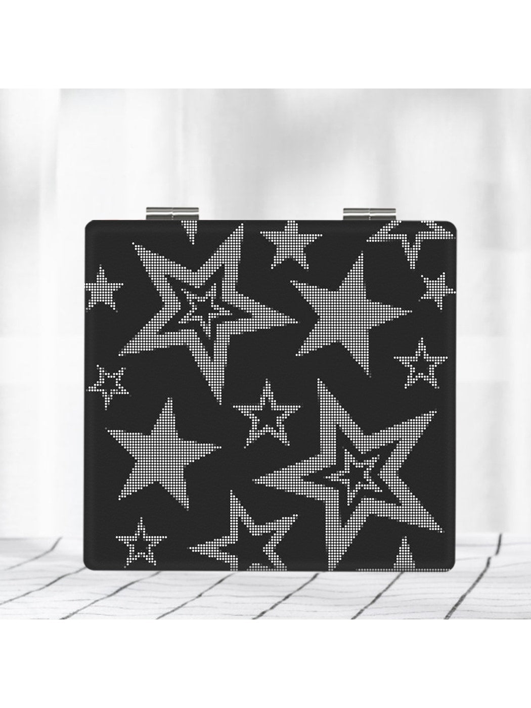 Mirroray - Y2K Star Print Folding Makeup Mirror
