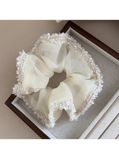 Gifty - Organza Tassel Hair Scrunchie