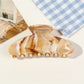 Beau - Marble Pattern Hair Claw Clip