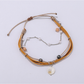 Lovra - Bohemian Beaded Pendant Wrap Bracelet