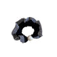 Gifty - Black and White Plaid Edge Hair Tie