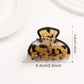 Beau - Retro Mottled Pattern Claw Clip