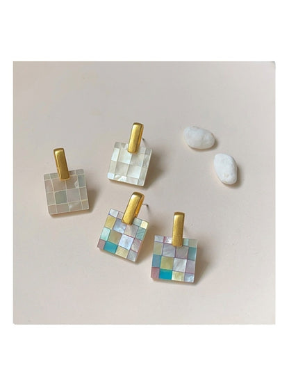 Earedge - Elegant Resin Geometric Earrings