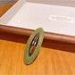Beau - Oval-Shaped Openwork Hair Clip