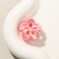 Beau - Glossy Petal Openwork PS Flower Claw Clip