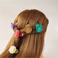 Beau - Rose Shape Plastic Hair Clip