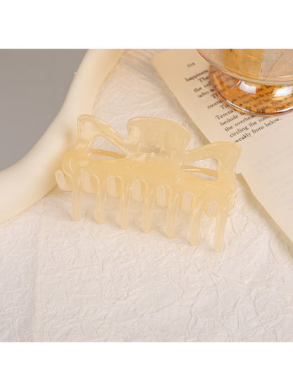 Beau - Jelly Color Transparent Claw Clip