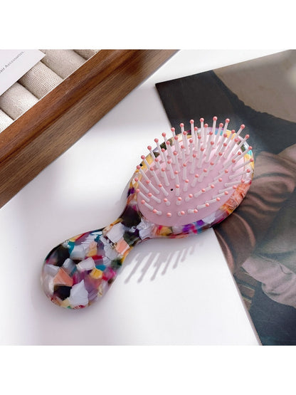 Camerow - Vintage Acetate Hair Comb Portable Massage Brush