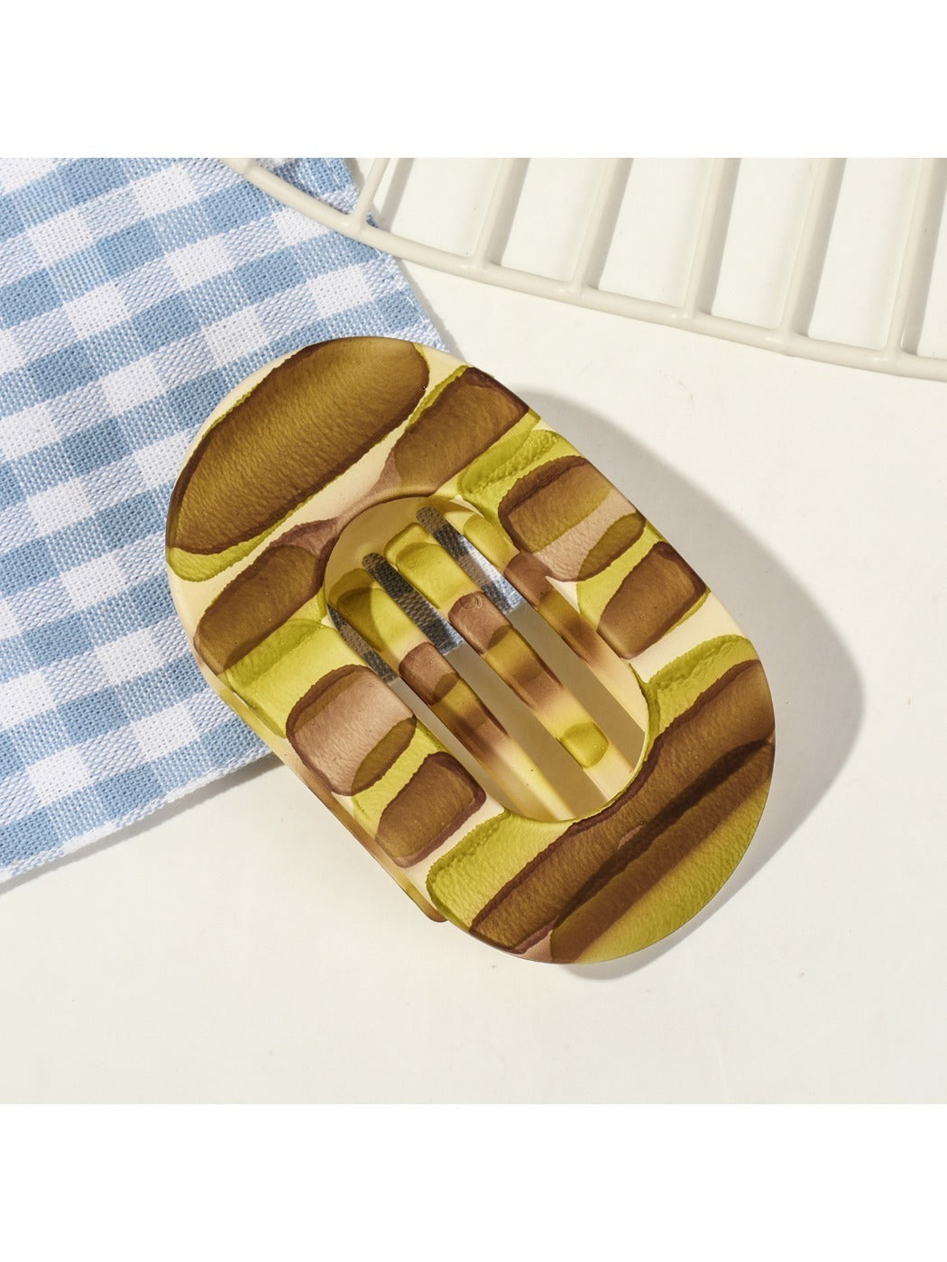 Beau - Colorful Oval Hair Clips