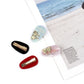 Beau - Alloy Butterfly Detail Acetate Hair Clip