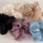 Gifty - Light Gauze Solid Color Scrunchie