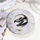 Beau - Minimalist Flat Round Polyester Claw Clip