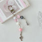 Keypus - Beaded Guitar Music Note Keychain