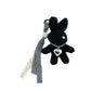 Keypus - Love Bow Bunny Backpack Pendant