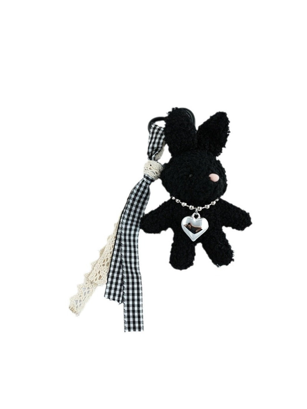Keypus - Love Bow Bunny Backpack Pendant