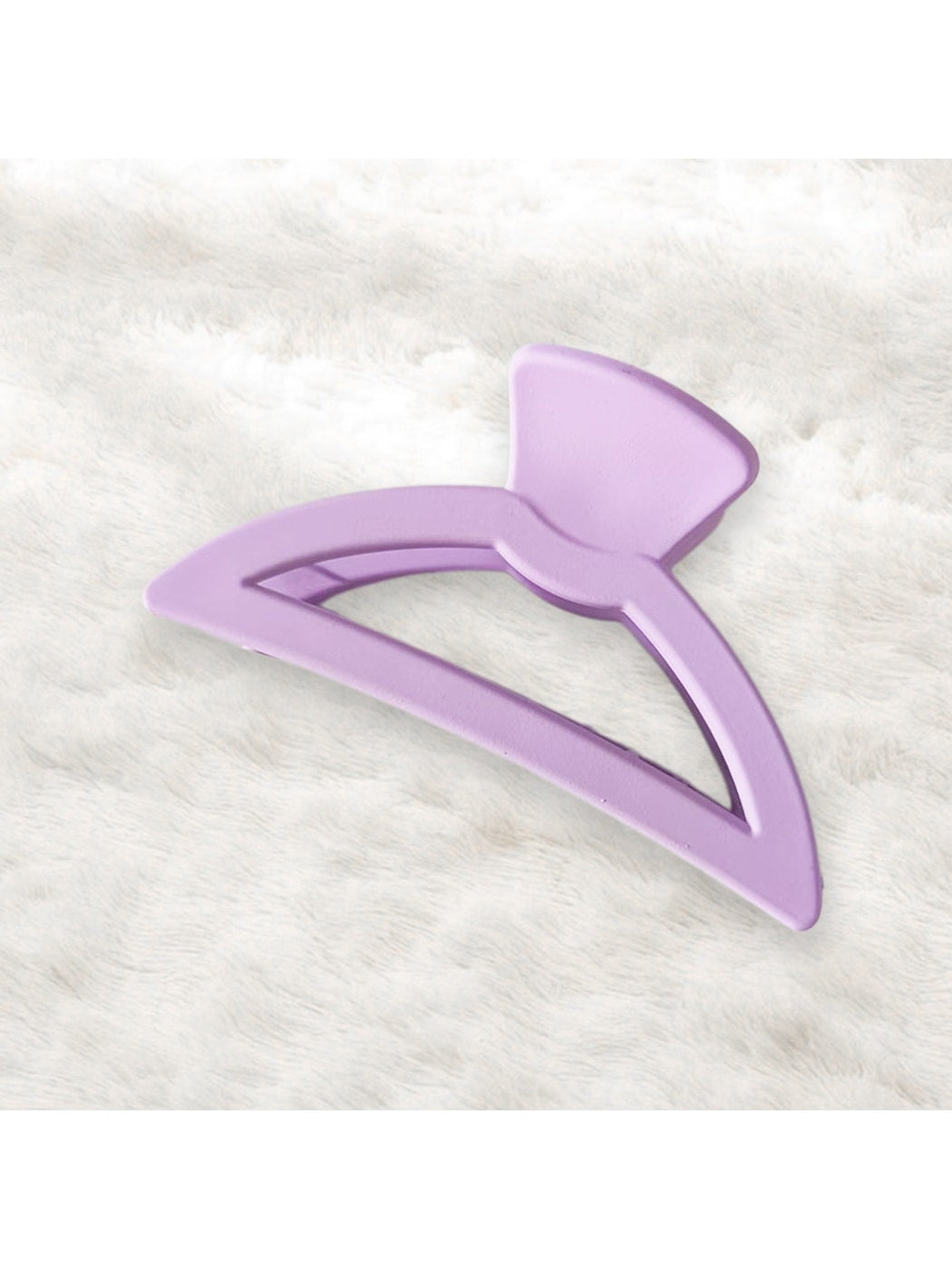 Beau - Minimalist Geometric Plastic Triangle Claw Clip