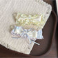 Beau - Sweet Style Ruffle Bow Ribbon Banana Clip