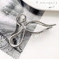 Beau - Cool Toned Geometric Line Elegant Claw Clip