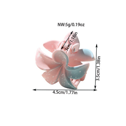 Beau - Gradient Petal Flower Hair Claw Clip