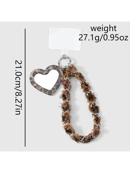 Keypus - Y2K Heart Star Mirror Shape Bag Charm Keychain