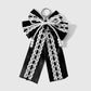 Keypus - Vintage Y2K Lace and Bead Bow Keychain