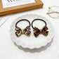 Gifty - Vintage Leopard Print Hair Tie