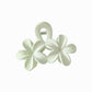 Beau - Matte Petal Design Floral Hair Claw Clip