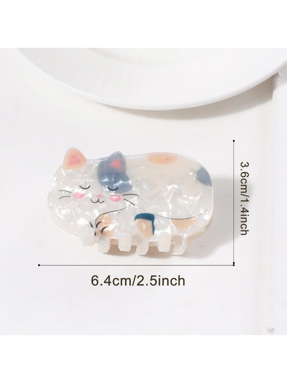 Beau - Cat and Dog Shaped Hair Claw Clips