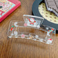 Beau - Christmas Theme Print Openwork Claw Clip