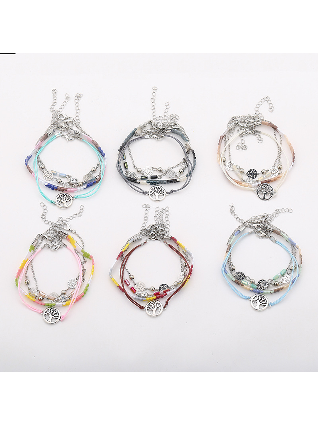 Lovra - Bohemian Tree Of Life Beaded Bracelet