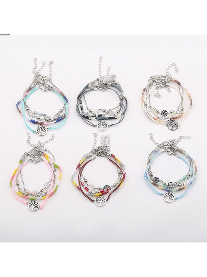 Lovra - Bohemian Tree Of Life Beaded Bracelet