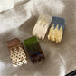 Beau - Vintage Acetate Board Claw Clip