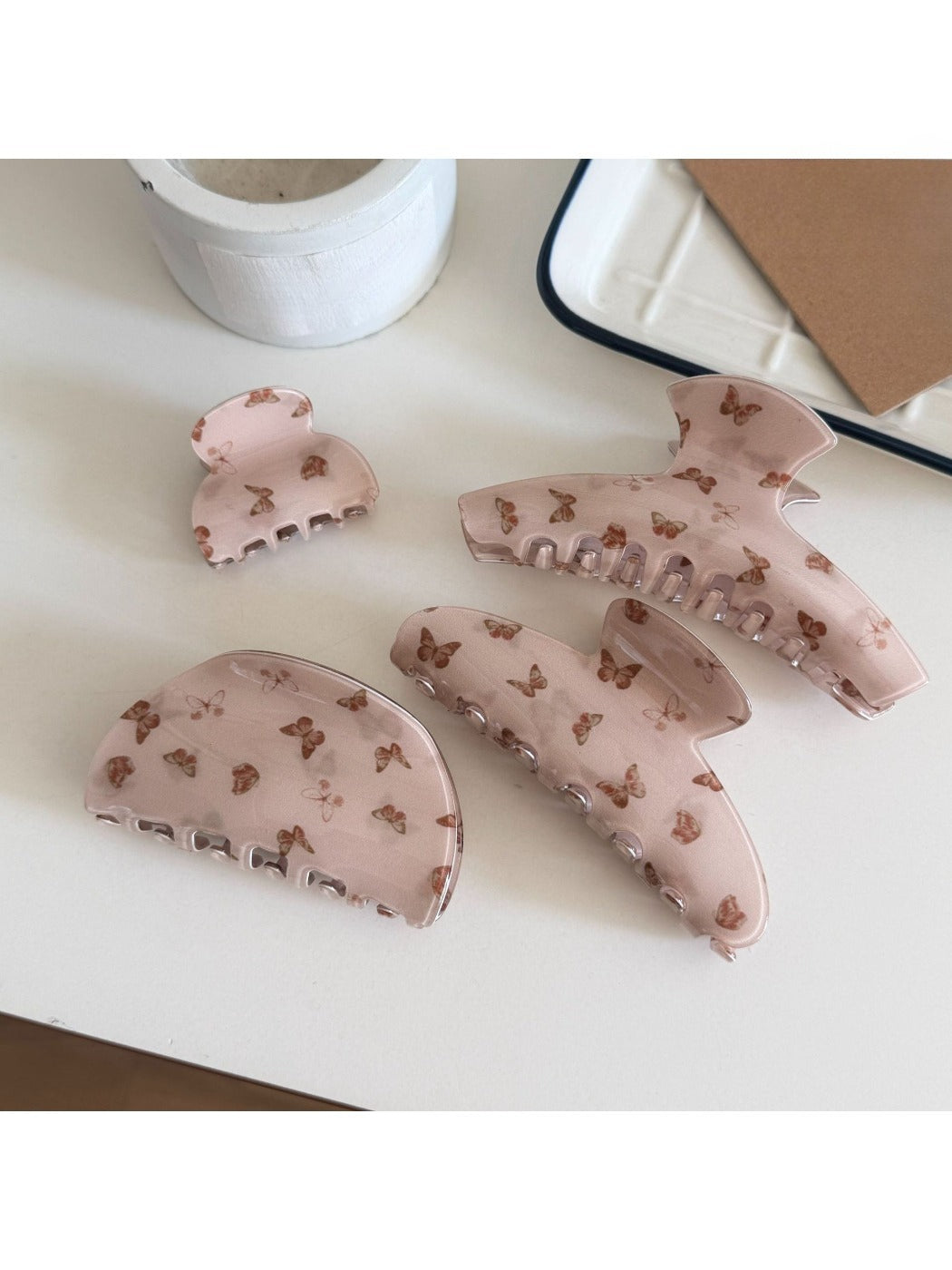 Beau - Butterfly Print Hair Clip