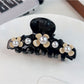 Beau - Floral Beaded Acetate Fiber Claw Clip