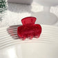 Beau - Christmas Santa and Penguin Claw Clip