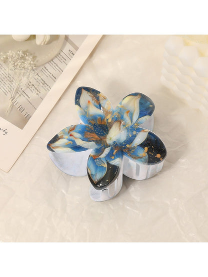 Beau - Vintage Vibrant Flower Shaped Claw Clip