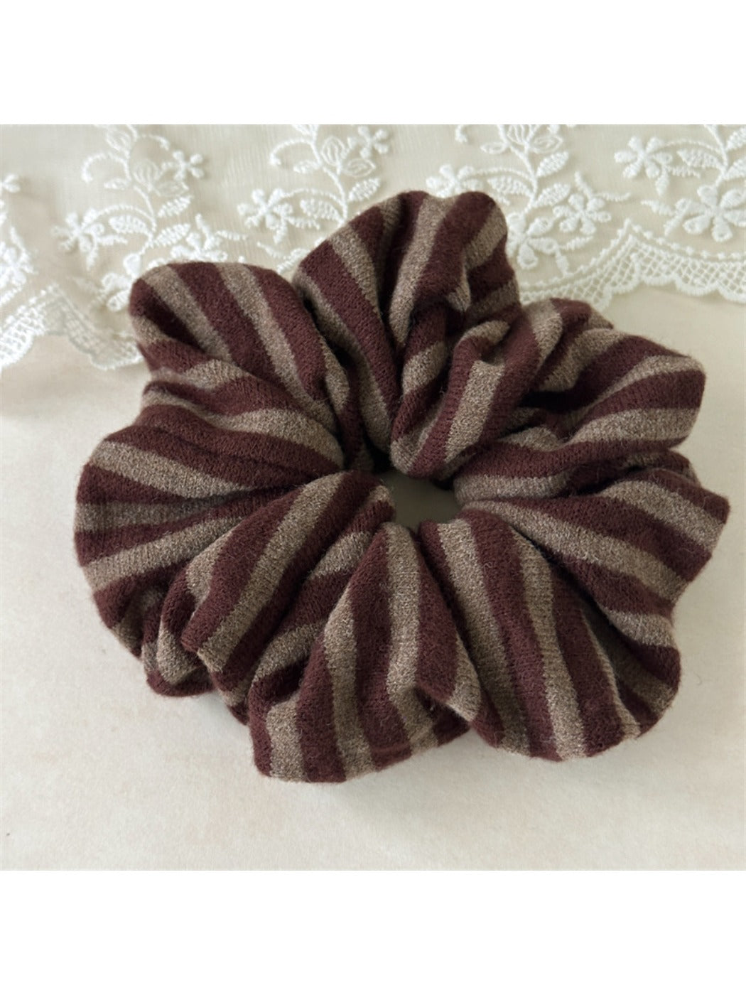 Gifty - Sweet Soft Striped Hair Ties