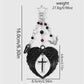 Keypus - Halloween Bat and Cross Keychain