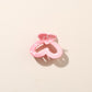 Beau - Gradient Heart Shape PS Alloy Claw Clip