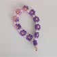 Keypus - Gradient Daisy Flower Keychain for Keys