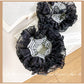 Gifty - Striped Lace Scrunchie Hair Tie