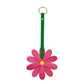 Keypus - Daisy Inspired PVC Flower Pendant Keychain