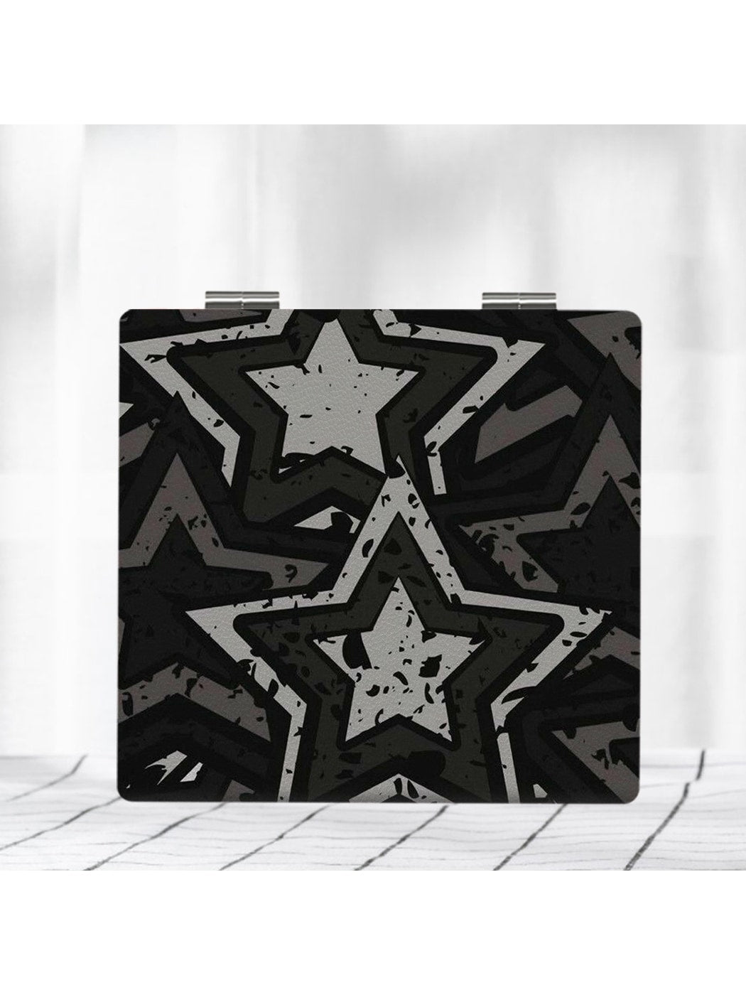 Mirroray - Y2K Star Print Folding Makeup Mirror