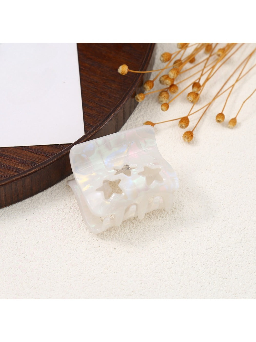 Beau - Star Patterned Cut Out Claw Clip