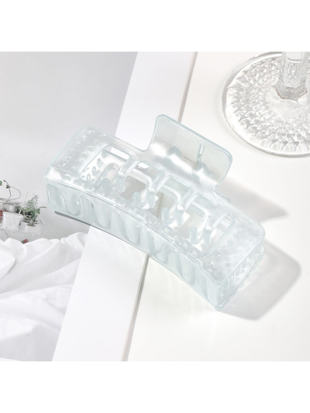 Beau - Square Matte Large Hair Clip