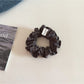 Gifty - Simple Checkered Fabric Scrunchie